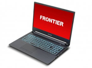 FRONTIER、GeForce GTX 1660 Ti搭載の狭額ベゼル15.6型ゲーミングノート