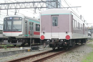 JR東日本から東急電鉄へ、電源車を公開 - 北海道で観光列車に連結