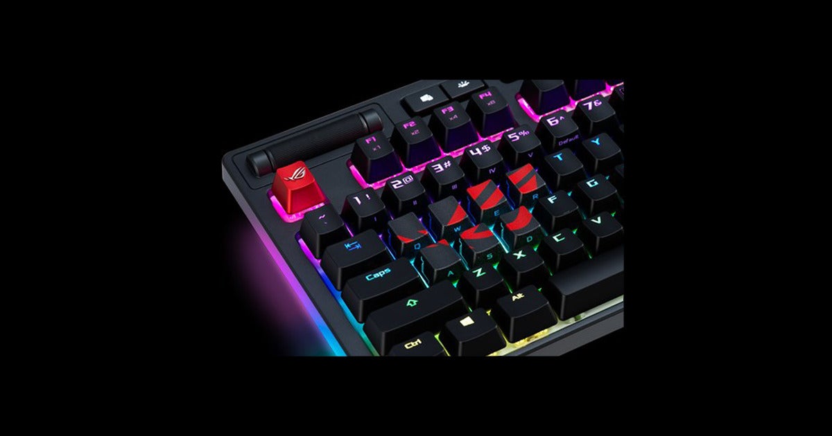 ASUS ゲーミングキーキャップセット AC02 ROG GAMING KEYC - PC周辺機器