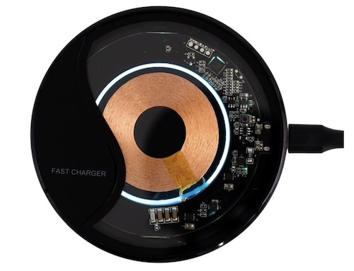 Qi規格対応ワイヤレス充電器「DN-915726」
