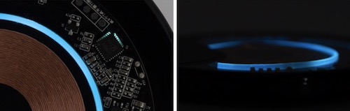 充電中はLEDがゆっくりと点滅する