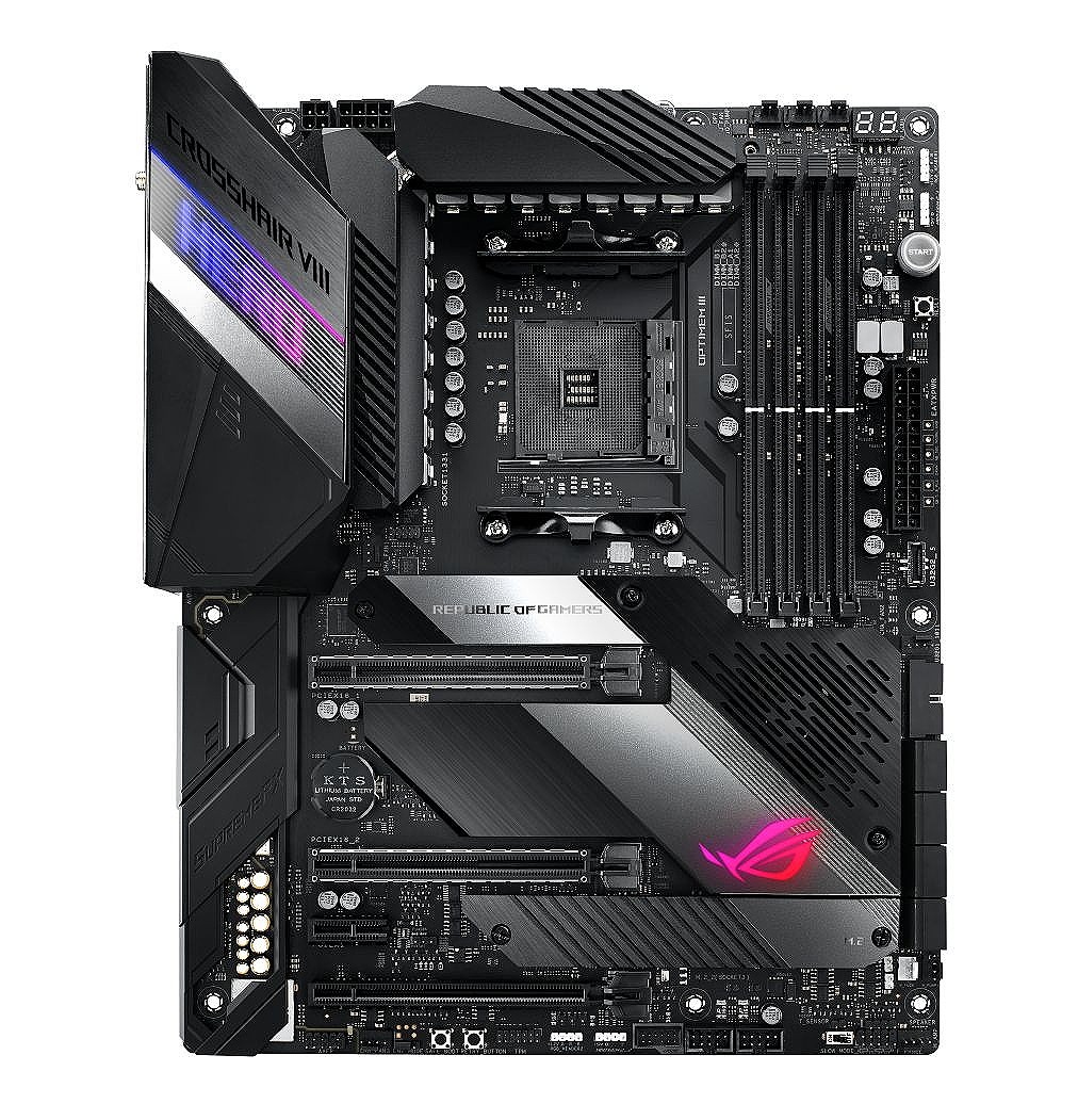 ROG x570 crosshair 見よう viii impact CPUセット