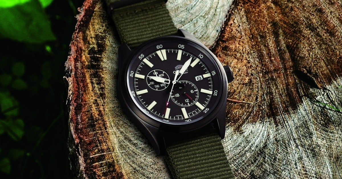 日本製新作オリエント ORIENT腕時計DEFENDER II RA-AK0404B10B 時計