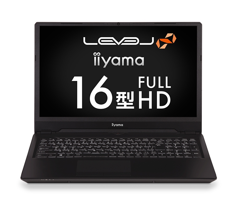 iiyama PC、Core i7-9750HとGeForce GTX 2060の16.1型ゲーミングノート | マイナビニュース