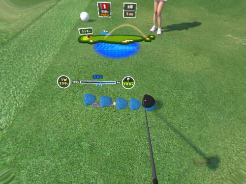 スイングの気持ちよさを誰でも味わえる 爽快ゴルフゲーム みんなのgolf Vr マイナビニュース