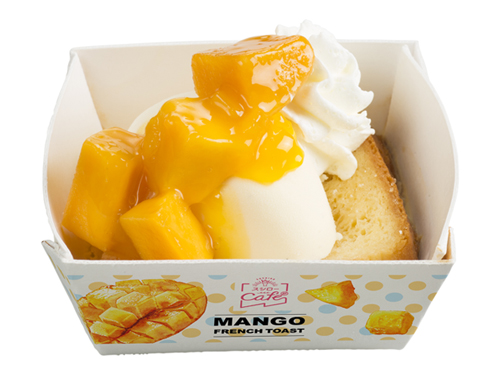 「ひんやりマンゴーフレンチトースト」(税別280円)