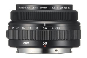 富士フイルム、防塵防滴のGFX用単焦点レンズ「GF50mmF3.5 R LM WR」