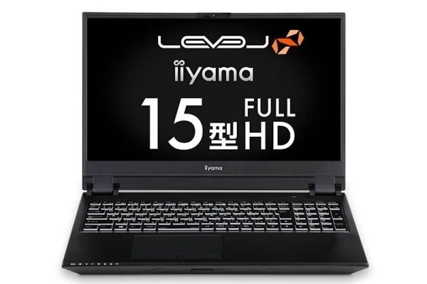 iiyama、Core i7-9750HとGeForce RTX 2070の144Hz対応15.6型ノートPC