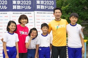 50m走で算数を学ぶ!「東京2020算数ドリル」陸上競技実践学習会