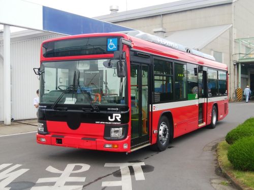JR東日本、大船渡線BRT・気仙沼線BRTにハイブリッドバス新車導入へ