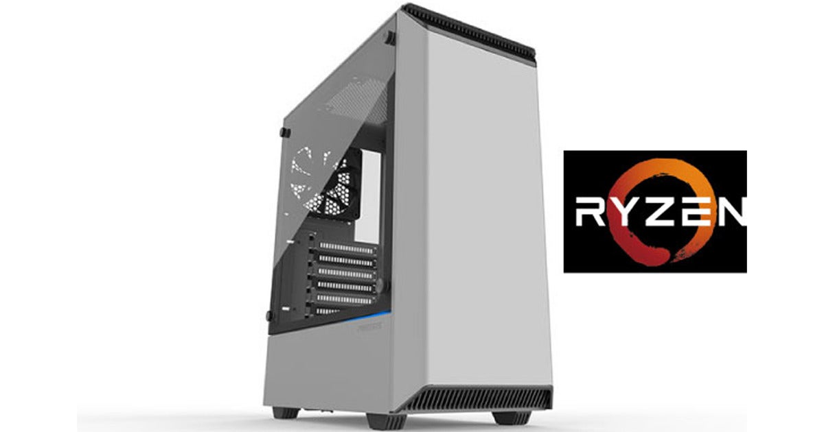 ストーム、Ryzen 7を搭載したホワイトカラーのゲーミングPC