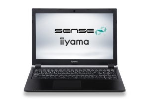iiyama PC、Quadro P4200搭載のクリエイター向け15.6型ノートPC