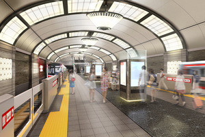 「大阪メトロ」心斎橋駅・梅田駅・中津駅など駅デザイン案を変更