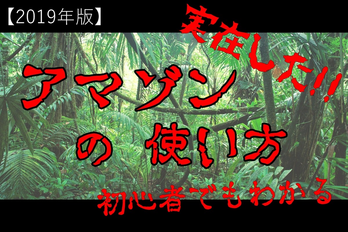 いまさら聞けないamazonの使い方 19年版 初心者向け 1 マイナビニュース