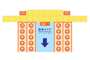 札幌市交通局、4列乗車をわかりやすく案内 - 新たなシート設置など