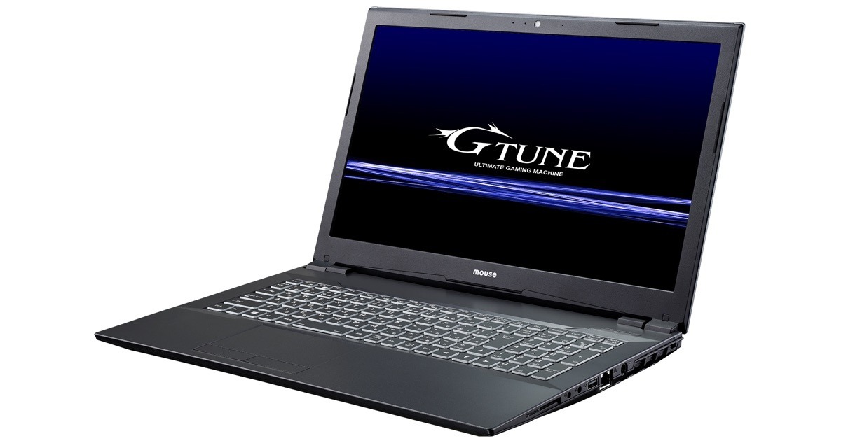 G-Tune、第9世代Intel CoreとGTX 1650を搭載した15.6型ノートPC | マイ