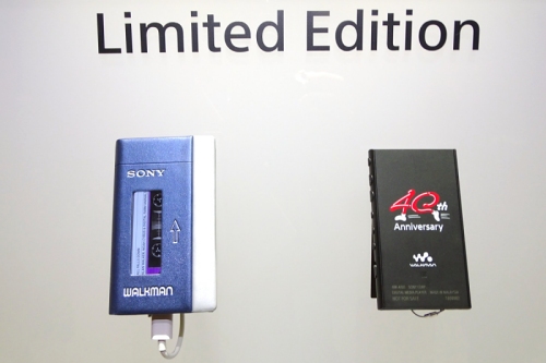 ウォークマン40周年記念モデル、カセットテープに感激! - IFA2019
