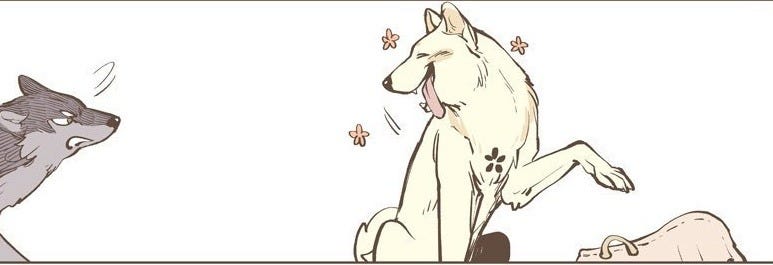 狼と犬が人間の赤ちゃんをあやす漫画にホッコリ 描写力に様々な国の読者からも好評 マイナビニュース