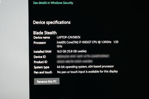 Razer Blade Stealth 13