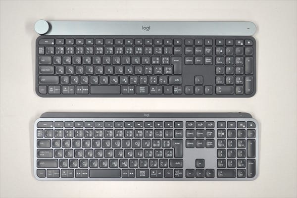 ロジクール、“使い込む人向け”の薄型フラッグシップキーボード「MX KEYS」 | マイナビニュース
