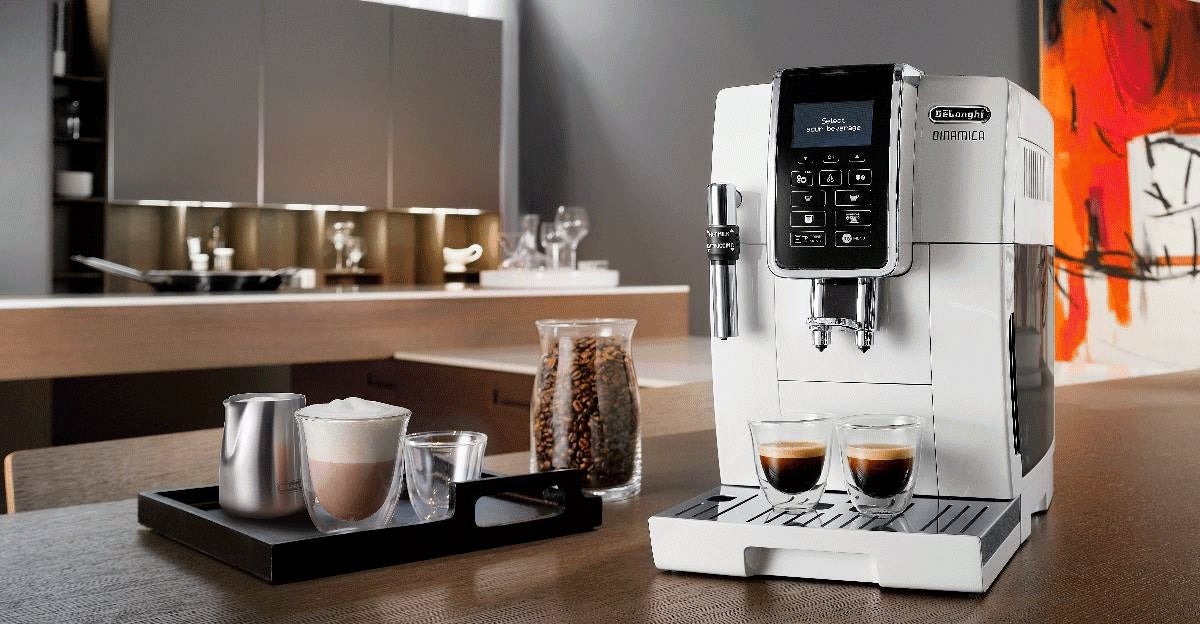【格安送料無料】新品・ストア★デロンギ コーヒーメーカー ディナミカ ECAM35035W エスプレッソマシン