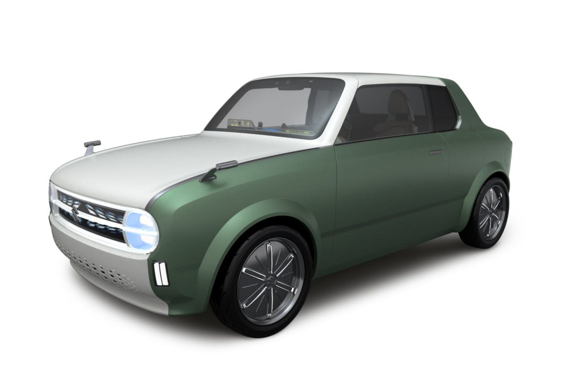 東京モーターショー19 スズキは変形可能なコンパクトカーを展示 マイナビニュース