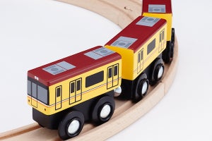 ポポンデッタ、木製の「moku TRAIN 東京メトロ銀座線1000系」発売