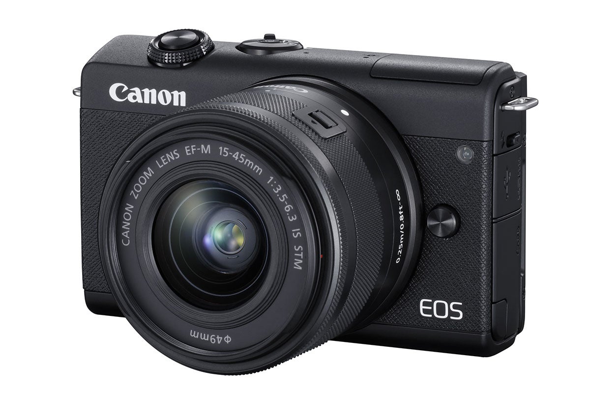 キヤノン、重さ約299gの小型ミラーレス「EOS M200」 - 限定色ゴールド