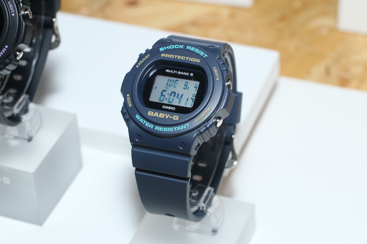 カシオ　G-shock 思いとどまり baby-g BGD-5700 新品同様品