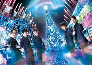 関ジャニ∞、USJクリスマスイベントのアンバサダーに「人々を輝かせたい」
