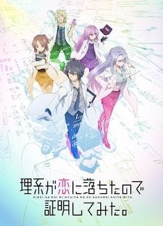 アニメ リケ恋 雪村と氷室が 顎クイ など試すpv解禁 キービジュアルも マイナビニュース