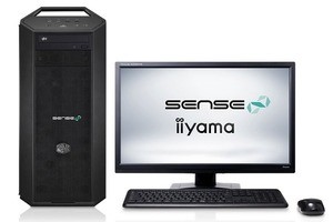 iiyama PC、ファー表現・流体シミュレーション向けデスクトップPC