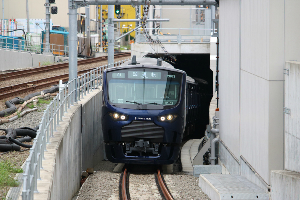 相鉄 Jr直通線が開業へ 相鉄線から 羽田空港乗入れ も狙える マイナビニュース