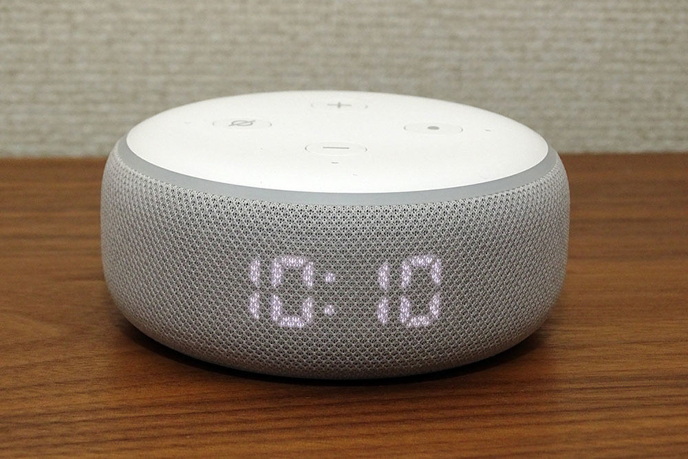 Amazon Echo Echo Dot with Clock