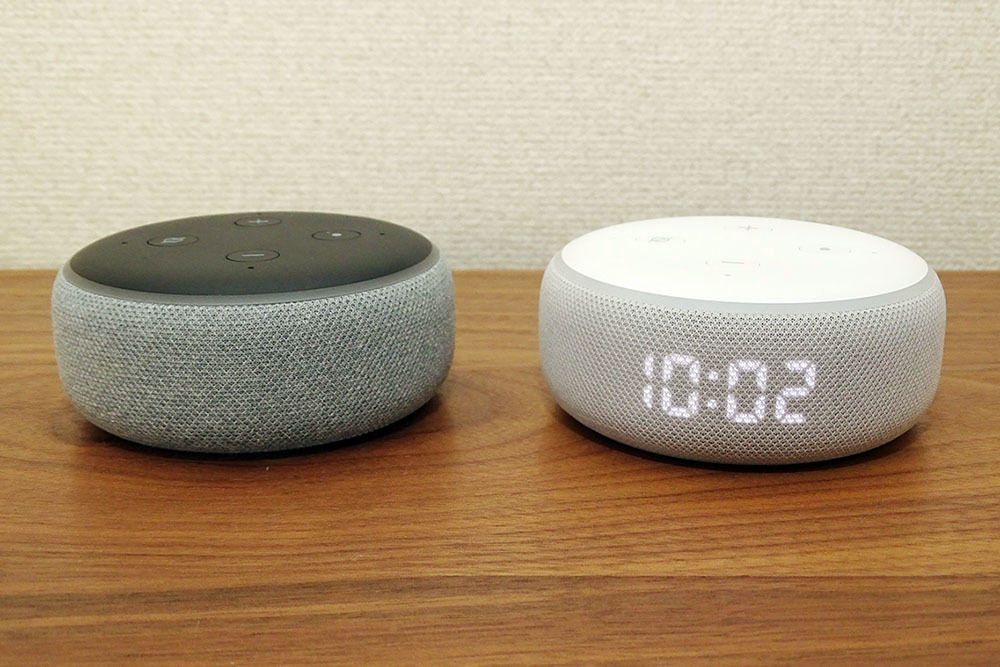 Amazon Echo Echo Dot with Clock