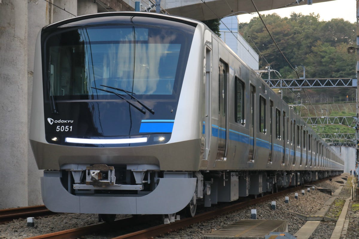 小田急電鉄5000形 新型車両を報道公開 拡幅車体採用 写真92枚 マイナビニュース