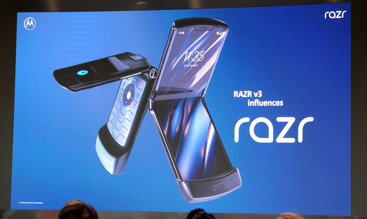 モトローラ、razr