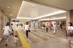 JR東日本、横浜駅西口で新設工事中の地下連絡通路は12/7開通予定