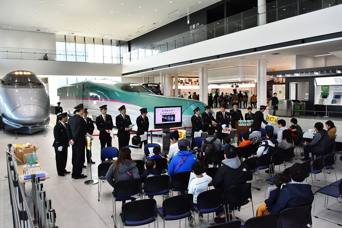 鉄道博物館 なるほど ザ 新幹線 開催 現役運転士 車掌も参加 マイナビニュース