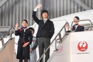 JAL、嵐の特別塗装機「20th ARASHI THANKS JET」登場