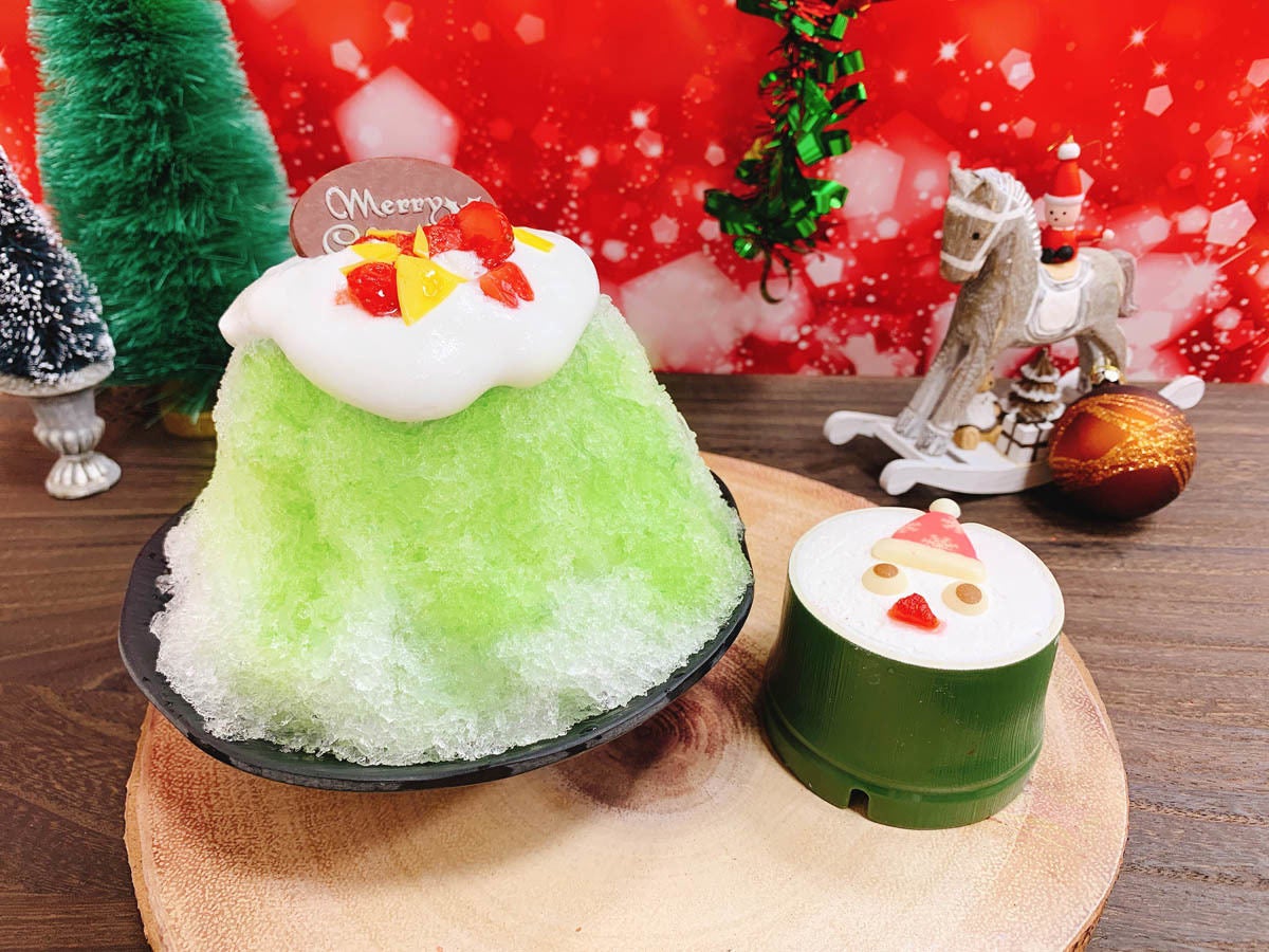 くら寿司からクリスマス限定のかき氷 ケーキが登場 マイナビニュース