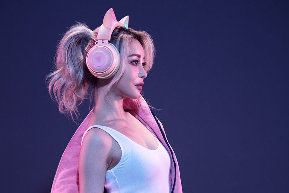 Razer ネコミミ Razer Kraken Kitty 含む4つのゲーミングヘッドセット マイナビニュース