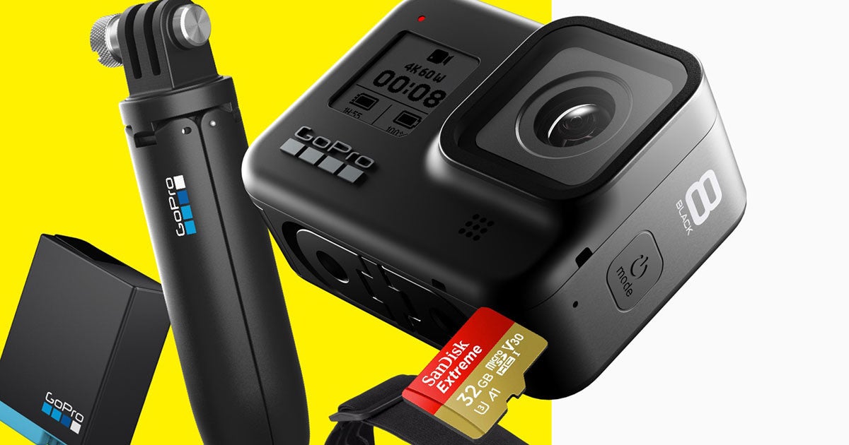 GoPro HERO8 BlackにmicroSDや交換バッテリー付きの限定セット | マイナビニュース