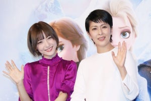 松たか子＆神田沙也加、“姉妹”で『アナ雪2』初観賞「待ち合わせして一緒に」