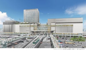 広島電鉄、広島駅南口延伸軌道事業の特許を取得 - 2025年春開業へ