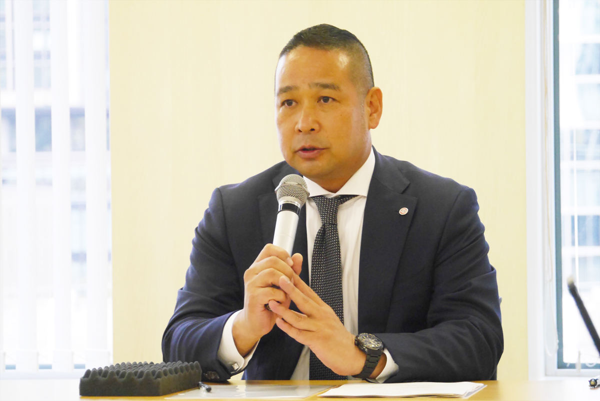 あきんどスシロー代表取締役社長の堀江陽氏