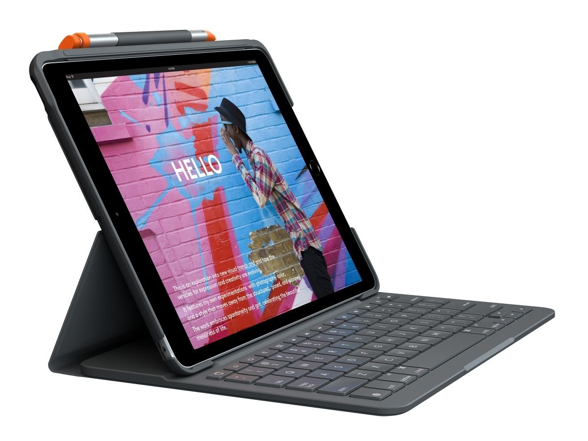 Logicool ロジクール RUGGED FOLIO iK1054BKA キーボード iPad 10.2