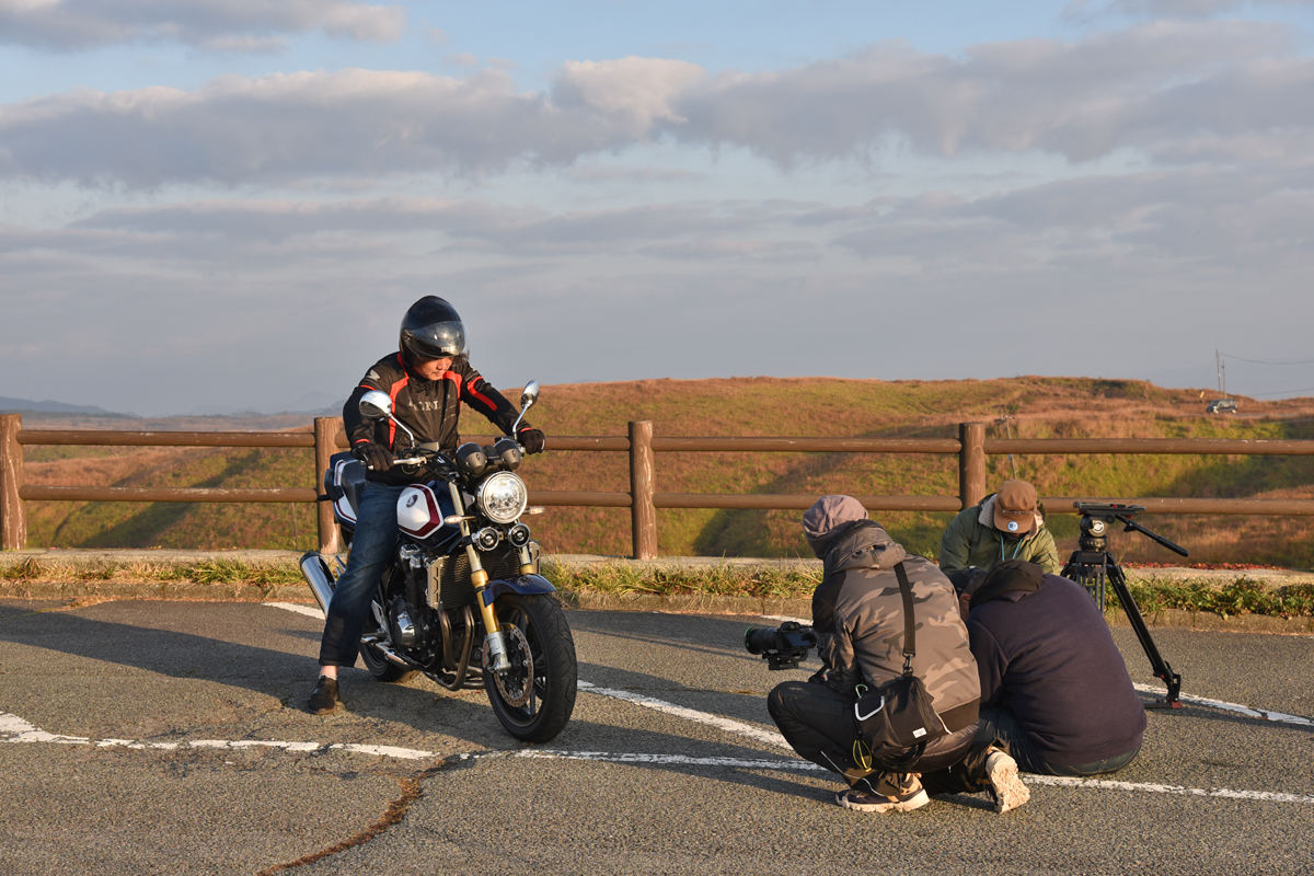 ホンダ「Honda BIRDrone Touring」の様子