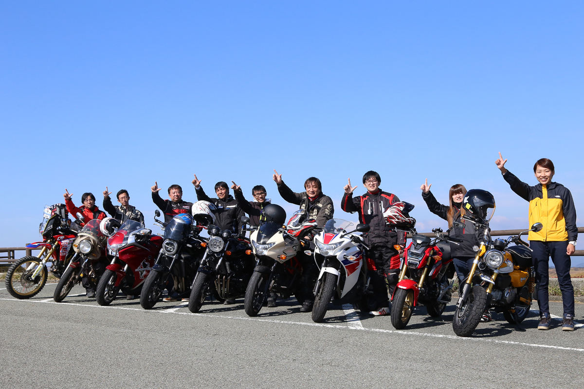 ホンダ「Honda BIRDrone Touring」の様子