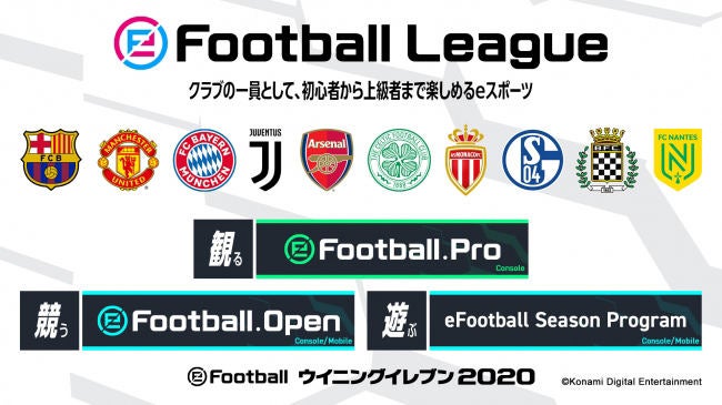 Fcバルセロナやユヴェントスが参戦 ウイイレ Efootball League 開幕 マイナビニュース